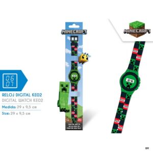 Minecraft Relógio Digital ref.MIN4223