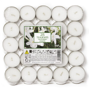 Vela TeaLight 25 Unidades Jasmine ref.74077