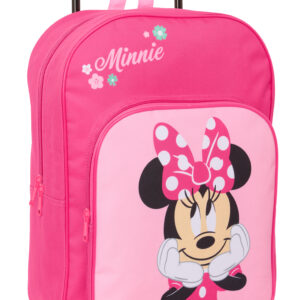 Minnie Mochila Escolar com Rodas 44x31cms ref.642537021