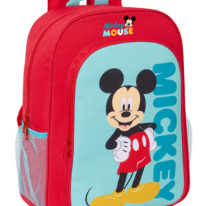 Mickey Mochila Escolar 42x32cms ref.642538180-Adaptável ao Carrinho