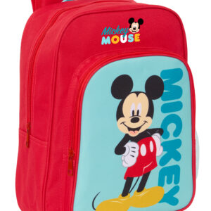 Mickey Mochila Escolar Peq. 34x27cms ref.642538185-Adaptável ao Carrinho