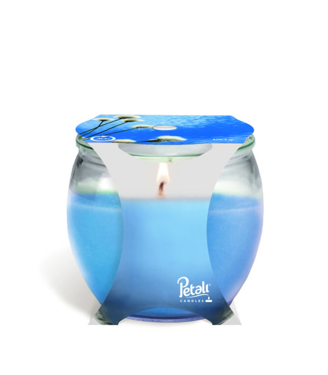 Vela copo com Aroma 30 Horas Cotton Flowers ref.29149