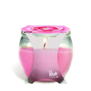 Vela copo com Aroma 30 Horas Rosas ref.29187