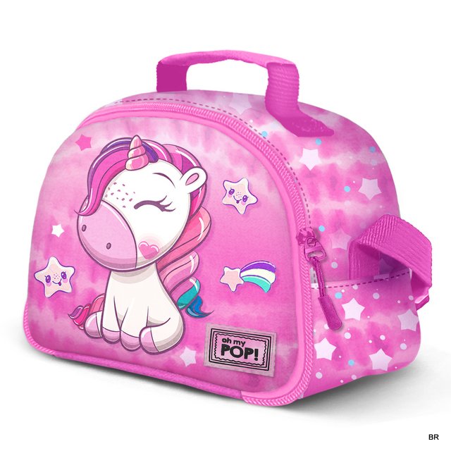 Unicórnio Lancheira térmica 3D 26x20x10cms ref. 07274