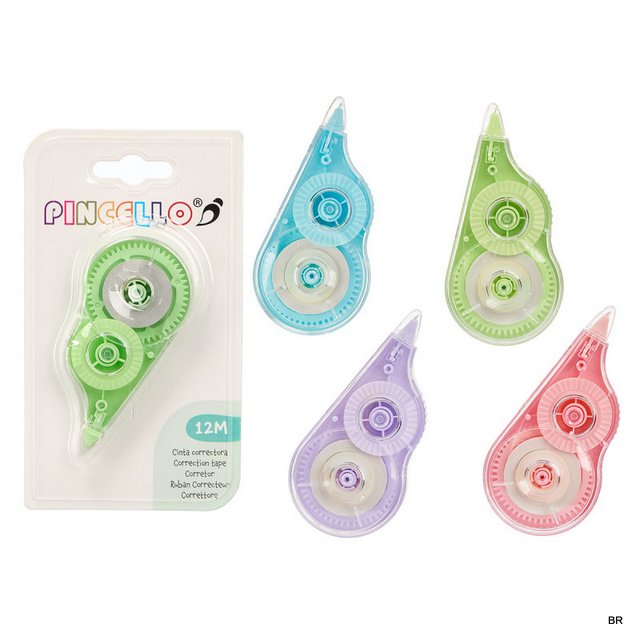 Pack de 4 Fita Corretora 12metros ref.85346