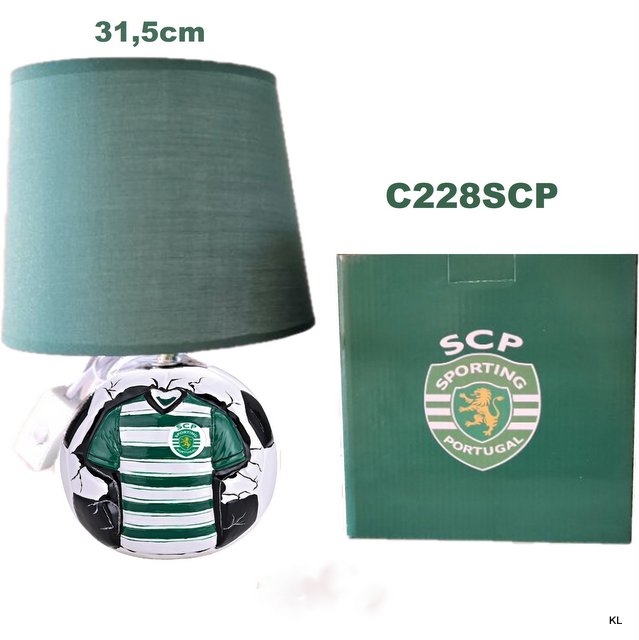 Candeeiro Sporting 31.5cms ref.C228SCP
