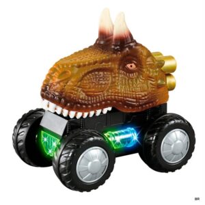 Brinquedo Carro Dinosauro com Sons e Luzes 13cms ref. 13076/3
