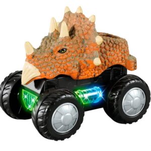 Brinquedo Carro Dinosauro com Sons e Luzes 13cms ref. 13076/4