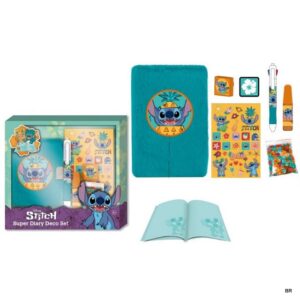 Bloco de Notas com Acessórios Stitch ref.ST25235A