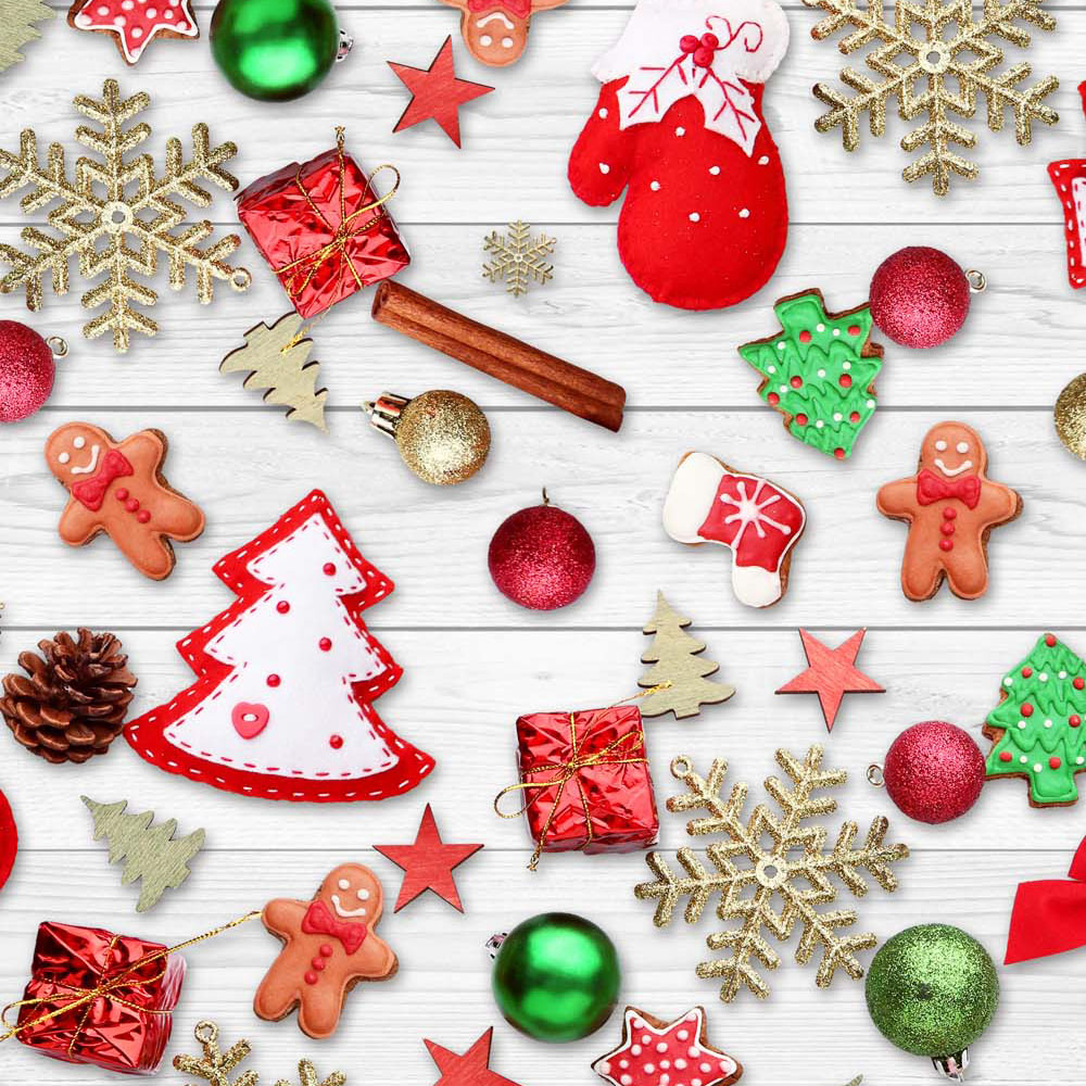 25 Folhas Papel Embrulho Natal 70x100 cms ref. N404