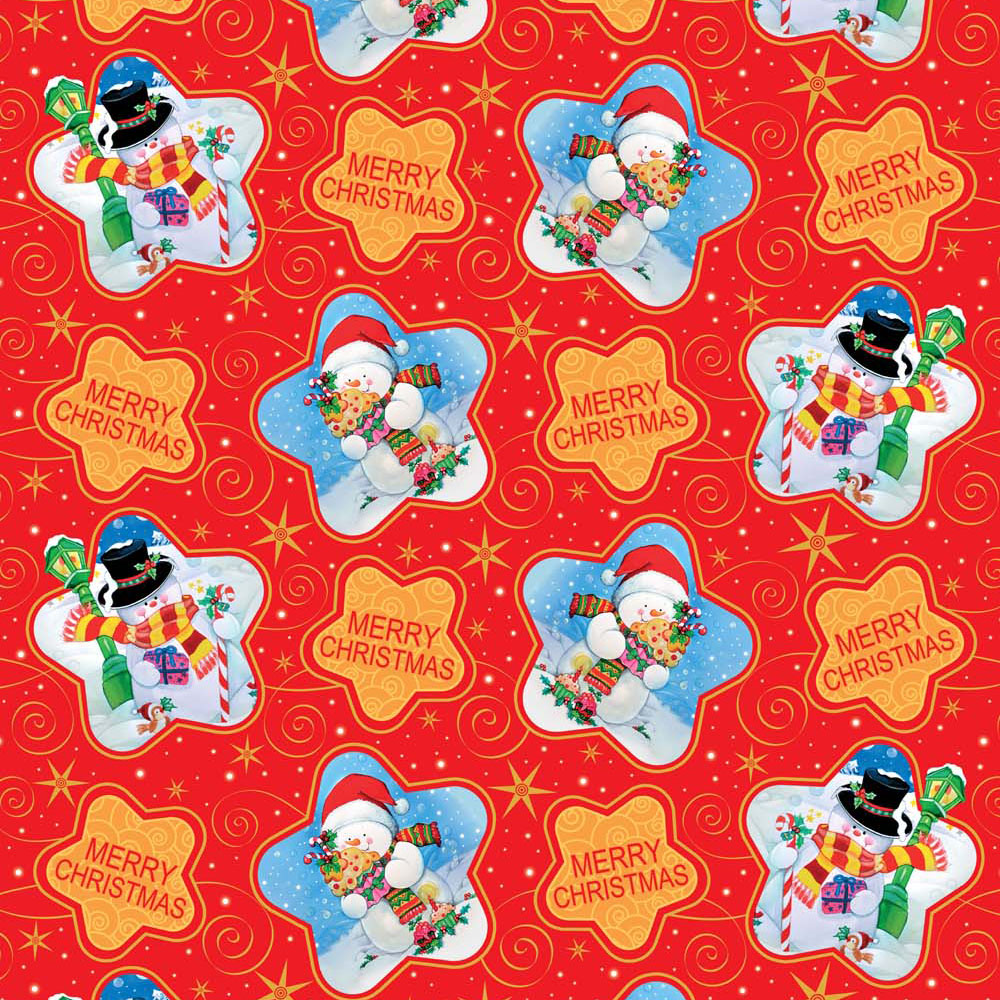 25 Folhas Papel Embrulho Natal 70x100 cms ref. N419