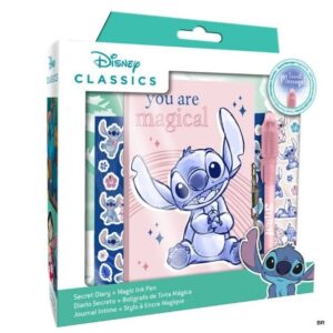 Diário Stitch com Caneta Magica ref.ST00012