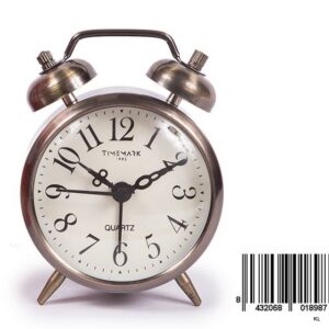 Despertador Metal 6x8x3cms ref. CL518