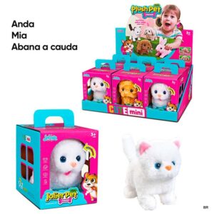 Brinquedo Gato ( Anda,Mia, Abana a Cauda) 15x12cms ref.65412