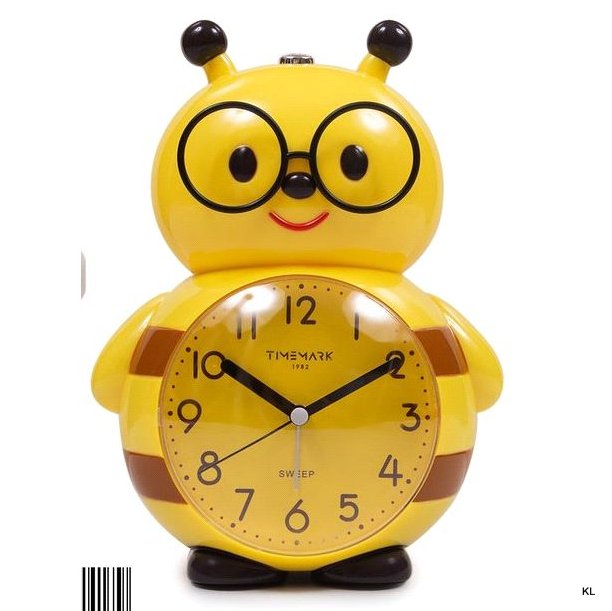 Relógio Despertador criança Abelha 13x16x10cms ref.CL Barry