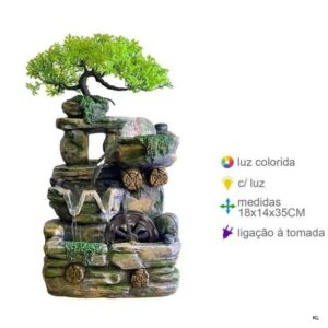 Fonte Resina 18x14x35cms ref.FR78663