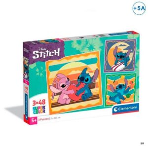 Puzzle Stitch +5 Anos 3x48 Peças 21x20,5cms ref.CE25062