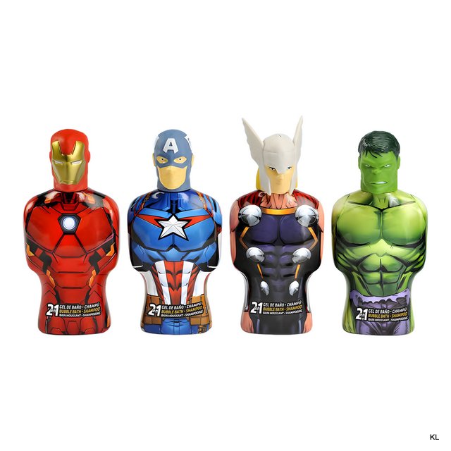 Gel de Banho/Champô 3D Avengers 350ML ref.LO2536