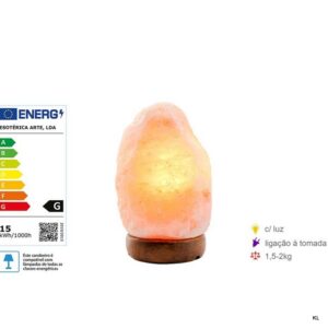 Candeeiro Sal 1,5-2 Kgs ref.LS38401