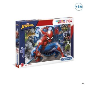 Puzzle Homem Aranha 104peças + 6Anos 38x27cms ref.CE27116