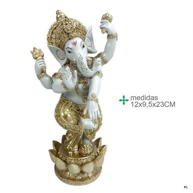 Ganesh em Resina 12x9,5x23cms ref. GR77727