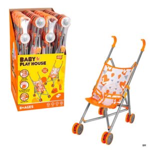 Brinquedo Carrinho Bonecas Metal 54cms ref.65092