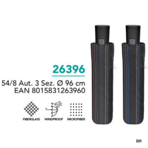 Pack de 2 Chápeus de Chuva Auto Homem Curto ref. 26396