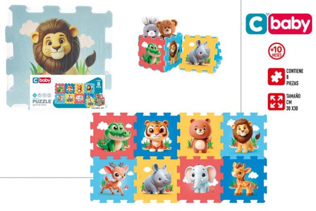 Brinquedo Puzzle EVA 8 Peças (30cms) ref. 39126