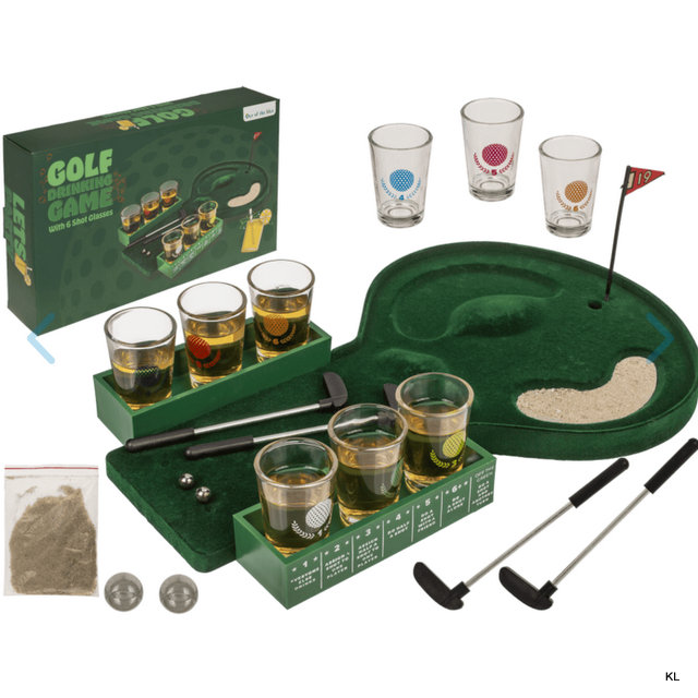 Jogo Golf com 6 Copos Shot 40x23,5cms ref.79/39313
