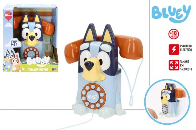 Brinquedo Bluey telefone com Melodias ref.39143