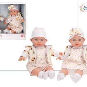 Brinquedo Conjunto de 2 Bonecas 32cms ref.39177