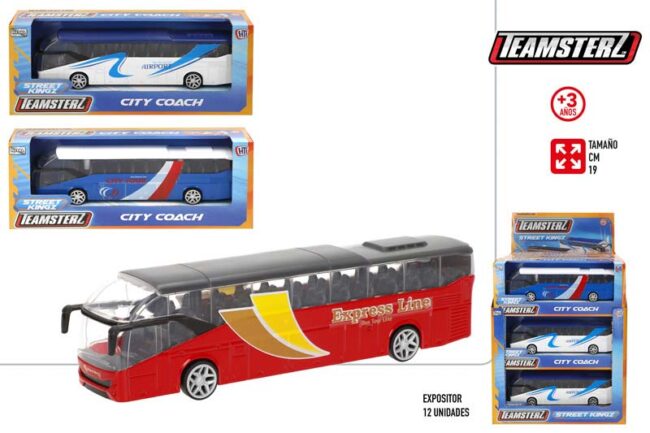 Brinquedo Autocarro Metal 19cms ref. 39474