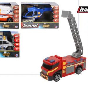 Brinquedo Carros Emergencia 18cms c/Luz e Som ref. 49464