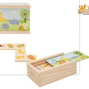 Brinquedo Domino em Madeira 46461