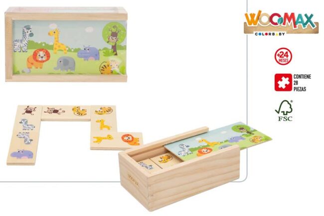 Brinquedo Domino em Madeira 46461