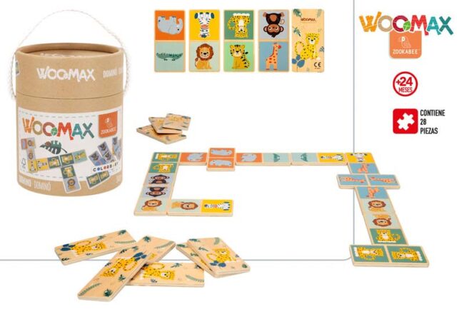 Brinquedo Domino em Madeira 47573