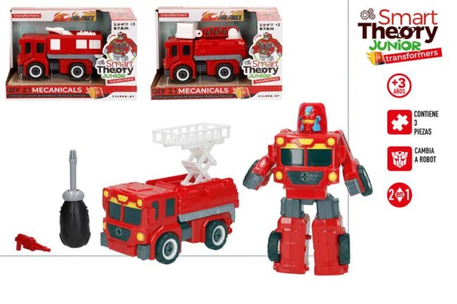 Brinquedo transformer Bombeiro ref.47937