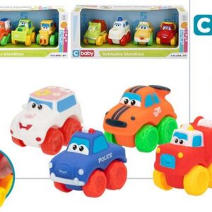 Conjunto de 4 Carros Soft ref.49433