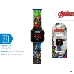 Relógio Avengers Led ref. AVG4706
