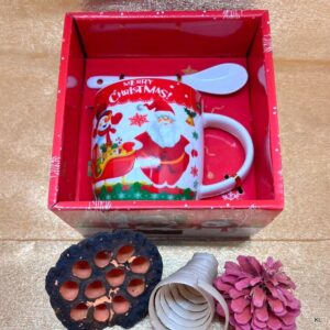 Caneca de Natal c/Colher 360ML ref. A27-03A