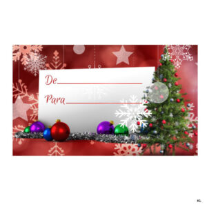 Rolo de 200 Etiquetas de Natal ref. 1020339/27
