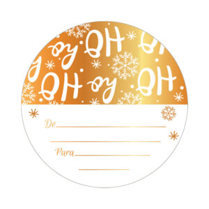 Rolo de 200 Etiquetas de Natal ref. 1020339/25