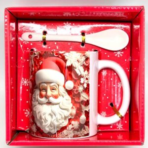 Caneca Natal c/Colher ref.A27-12A