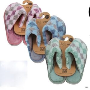 Pack de 6 Pares Chinelos de Quarto Sra ref. 25142 ( 36/37,38/39,40/41)