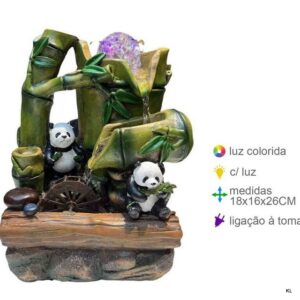 Fonte Resina Panda 18x16x26cms ref.FR78664