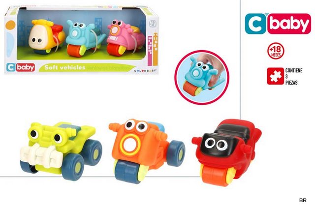 Brinquedo conjunto 3 Motas Soft ref.39576