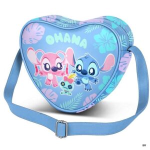 Malinha Stitch tiracole Coração 20x16cms ref.09286