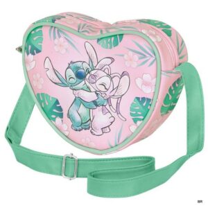 Malinha Stitch tiracole Coração 20x16cms ref.07625