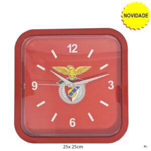 Relógio de Parede SL Benfica 25x25cms ref.SLB1283