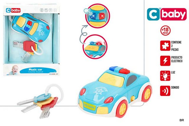 Brinquedo Carro c/Sons+ Chaves ref.39579